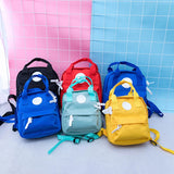 Canvas Backpack School bag Women's Small Backpack for Adolescent Girls