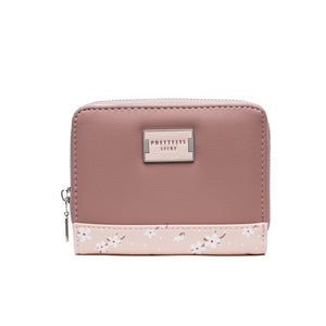 Women's Color-Block Zip Handbag Purse
