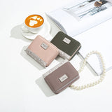 Women's Color-Block Zip Handbag Purse