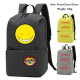 Assassination Classroom Backpack School Bags Men Women Nylon Teens Laptop Bag