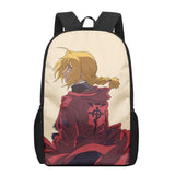 Fullmetal Alchemist 3D School Bag for Children Boys Girls