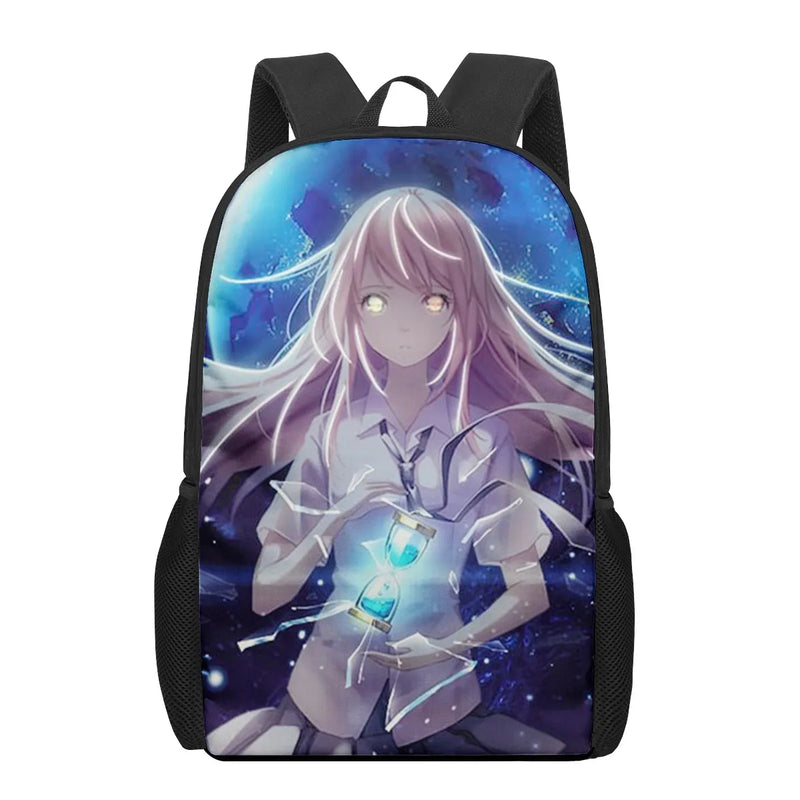 Art Girl Painting Children School Bag Girls Boys Teenager Backpack