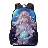 Art Girl Painting Children School Bag Girls Boys Teenager Backpack