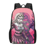 Danganronpa Miu Iruma Student Book Bag 16inch Backpack School Bag Mochilas
