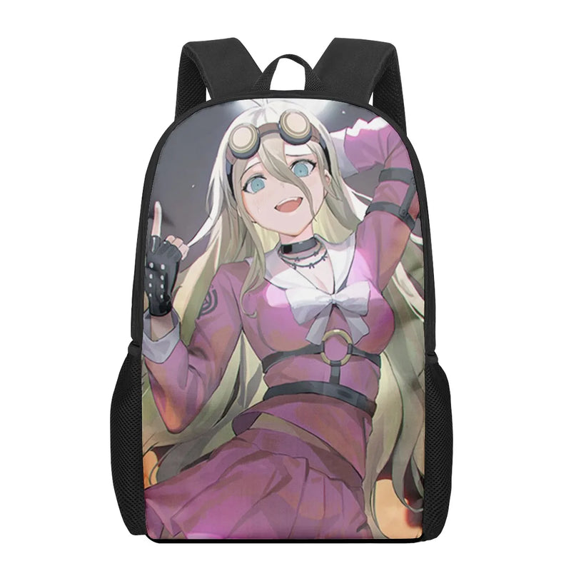 Danganronpa Miu Iruma Student Book Bag 16inch Backpack School Bag Mochilas
