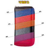 Anti RFID Women's Wallet Leather Card Case