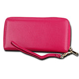 Anti RFID Women's Wallet Leather Card Case