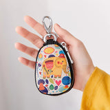 Cartoon Women Key Bag Car Leather Key Wallets Key Case