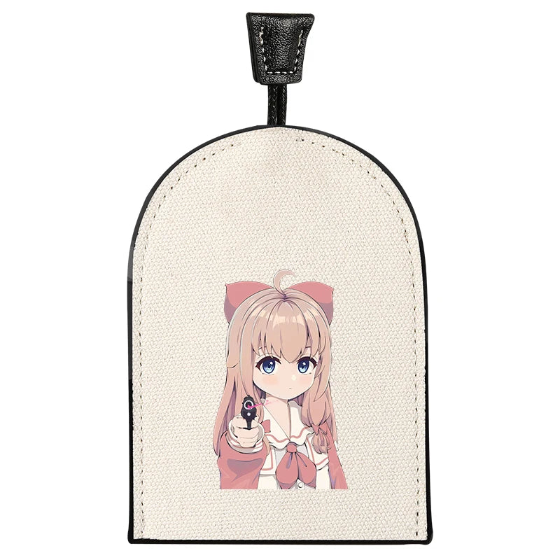 Jiaran Keychain Ring Key Bag Drawstring Key Holder Organizer Pouch