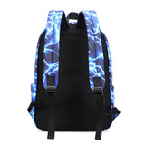 Nylon Waterproof Backpack for Teenage Girls - School Book Bag