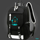 Reflective Waterproof Backpack with USB Charging Port
