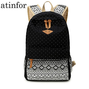 Women Travel Backpack Laptop Bagpack Student School Teen Girl Mochila