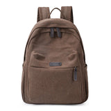 Vintage Canvas Small Backpack Women Travel Backpacks School Rucksack