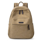 Vintage Canvas Small Backpack Women Travel Backpacks School Rucksack