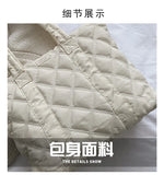 Women's Quilted Shoulder Bag Large Capacity Tote Bag