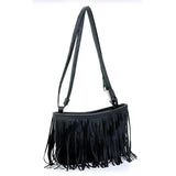 Women Tassel Crossbody Bag with Tassel Detail