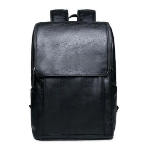 Men's Leather Travel Backpack