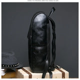 Men's Leather Travel Backpack