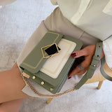 Small Square Bag Chain Shoulderbag for Women