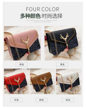 Animal Prints Crossbody Bag Woman Tote PU Casual Shoulder Bags