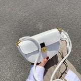 Women's Crossbody Bag with Adjustable Strap and Zipper Closure
