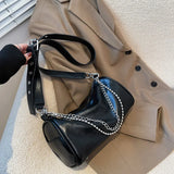 Women's Lambskin Shoulder Bag Handbag Purse