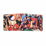 Haikyuu Volleyball Cartoon Wallet Leather Purse Holder