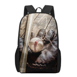 3D Print School Backpack for Boys Girls Teenager Kids Book Bag