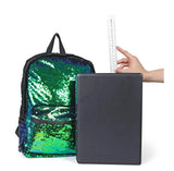 Sequins Bling Teenage Backpack for Girls Travel Shoulder Women Bag