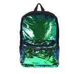 Sequins Bling Teenage Backpack for Girls Travel Shoulder Women Bag