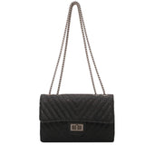 Diamond Chain Shoulder Bag Small Crossbody Handbag
