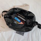 Large Capacity Green Shoulder Bag for Women