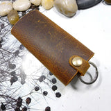 Leather House Key Holder Car Key Case Small Key Organizer Mini Key Bag