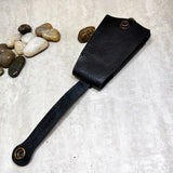 Leather Key Holder Large Capacity Keys Case Pulling-Out Keys Pouch