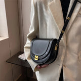 Small Crossbody Bag For Women Semicircle Saddle Bag Shoulder Bag