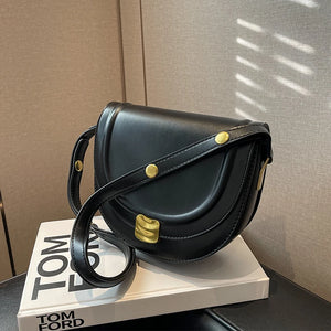 Small Crossbody Bag For Women Semicircle Saddle Bag Shoulder Bag
