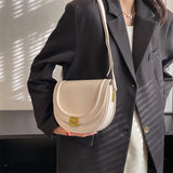 Small Crossbody Bag For Women Semicircle Saddle Bag Shoulder Bag