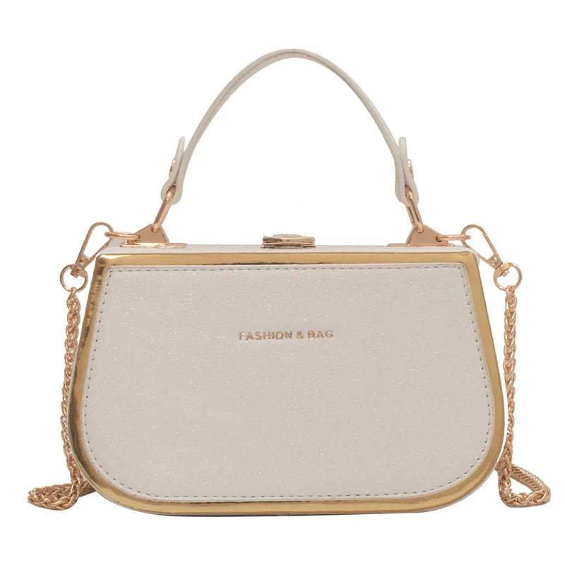 Women's Solid PU Leather Crossbody Bags