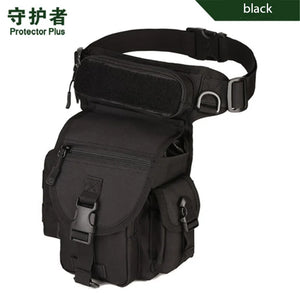 Camouflage Leg Bag Saddle Bags Shoulder Camera Bag