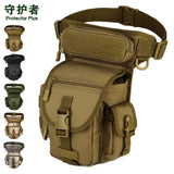 Camouflage Leg Bag Saddle Bags Shoulder Camera Bag