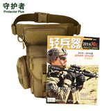 Camouflage Leg Bag Saddle Bags Shoulder Camera Bag