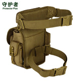 Camouflage Leg Bag Saddle Bags Shoulder Camera Bag