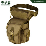 Camouflage Leg Bag Saddle Bags Shoulder Camera Bag
