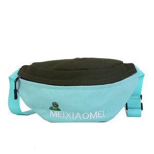 Small Canvas Chest Bag for Women