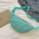 Small Canvas Chest Bag for Women