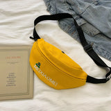 Small Canvas Chest Bag for Women