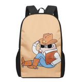 Ketnipz 3D Printed Schoolbag for Kids, Junior Primary Book Bag