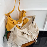 Casual Canvas Shoulder Bag Large Tote Lady Messenger Crossbody
