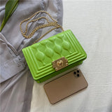 Casual Large Chain Shoulder Bag Women Messenger Clutch