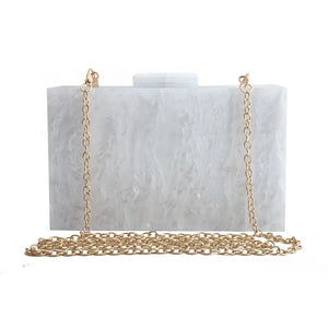 Acrylic Crossbody Bag Women Shoulder Handbag